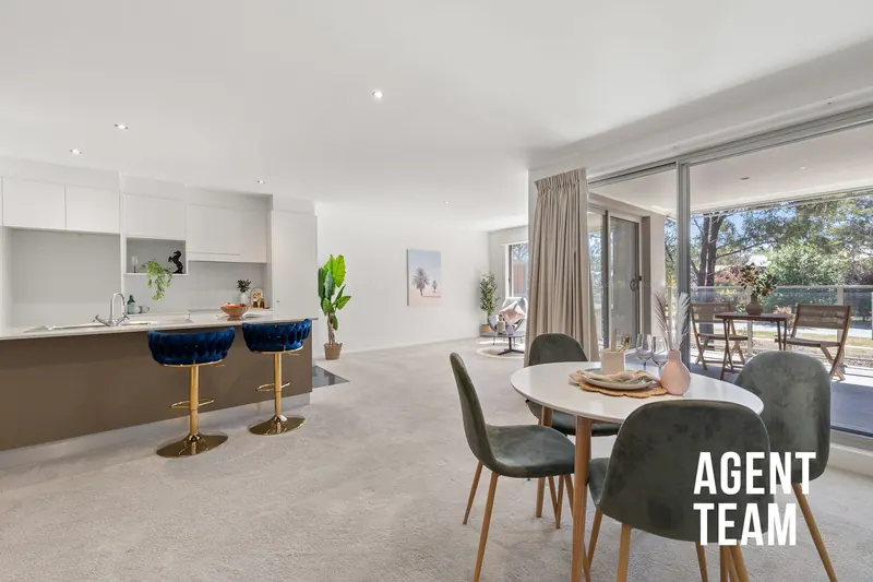 Kitchen and dining area at 171/395 Antill Street, Watson