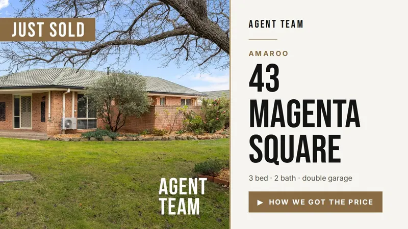 Just sold: 43 Magenta Square, Amaroo