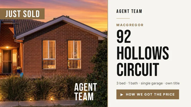 Just sold: 92 Hollows Circuit, Macgregor